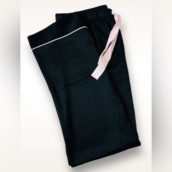 Victoria's Secret Pajama Sleepwear Modal Heaveny Top Cardigan & Satin Pants L - Picture 3 of 9